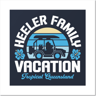 Heeler Family Vacation Posters and Art